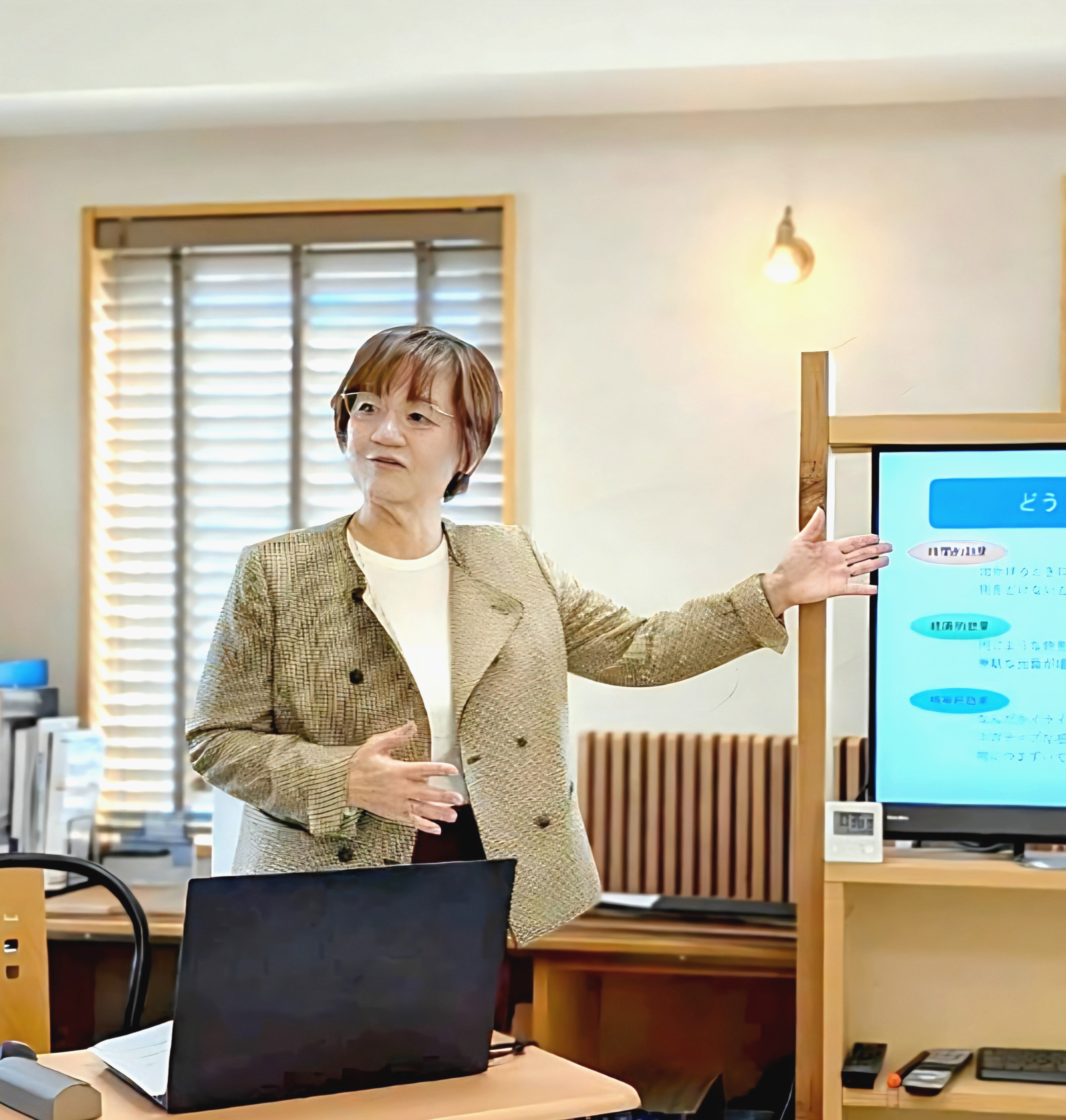 整理収納セミナーの様子